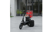 Anti-Slip Delivery Hook Mount Stable Electric Bike Hook Rack Strong Load-Bearing Vehicle Accessory Space-Efficient