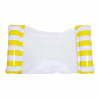 Foldable Design Inflatable Pool Lounger Long-Lasting PVC Material Inflatable Water Pool Lounger Portable for Adults, Lake, Beach
