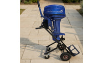 Outboard Motor Stand with Wheels Sturdy Dolly Long-Lasting for Marina