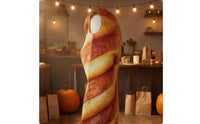 Adult Bread Jumpsuit Spiral Scoring Print Loaf of Bread Costume Slightly Loaf Costume for Adults