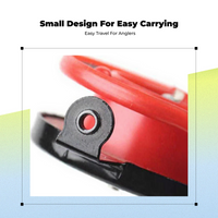 Plastic Ice Fishing Reel Lightweight Storage
