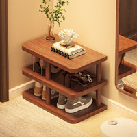 Space Saving Multi-Tier Shoe Rack Sturdy and Stable Narrow Shoe Rack Tool-No-Tool Assembly for Hallway, Closet