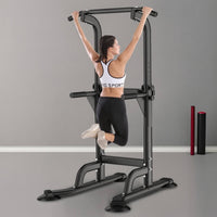 Station with Pull-up Bar Standing Strength Station Freestanding Pull-up Exercise Station for Fitness Enthusiasts, Adults, Apartment