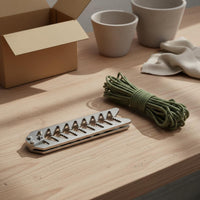 weeding Growth Remover Nylon Rope Foldable Growth Remover Metal