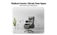 Reclining Function Highspine managerial Chair Adjustable Height Highspine managerial rotating Chair Ergonomic Design Office Furniture effortlessRolling casters for managerials, Professionals, Students, Study Room, Working