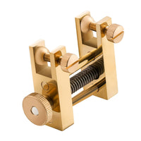 Violin Seam Clamp Brass Violin Gluing Clamp Double Sided Music Tool for Luthiers, Workshop
