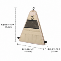 Drying Stand, Foldable Hanging Rack, for Camping, with Storage Bag, 6 Hooks