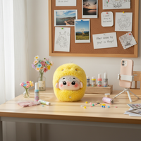 5cm Cotton Doll Hats - Cute Animal Designs for Plush Dolls