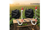 Oxford Cloth Manual Backpack Sprayer Flexible Hose Fertilizer Sprayer Trigger Handle Spraying Wand Backpack for Farmers, Farm Use