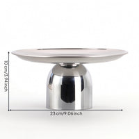 High-Foot Fruit Tray Decorative Fruit Bowl with Pedestal Stylish Pedestal Bowl for Tabletop