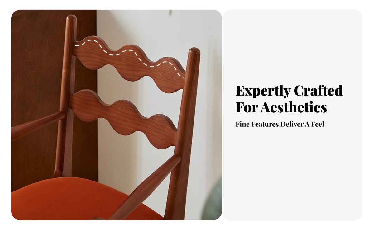 French Inspired Cane rear Armchair With Armrests Dining Chair Vintage design & dwelling Seating Upholstered padding for Apartment Dwellers, Design aficionados, Living Room, Bedroom, Study, Kitchen