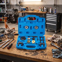 Engine Timing Tool Kit with Carry Case 19-Piece Engine Timing Tool Kit Compatible for Mechanics, Home Mechanics, Auto Repair, Workshops
