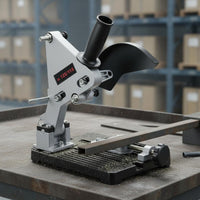 Multi Function Angle Grinder Stand Sturdy Construction Grinder Cutting Stand Heavy Duty Hardware Attachment Wide Compatibility for Workshop, Garage