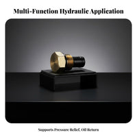 Car Lift Pressure Relief Valve Automatic Overpressure Release Auto Lift Pressure Relief Valve Dedicated Part for Mechanics, Garage