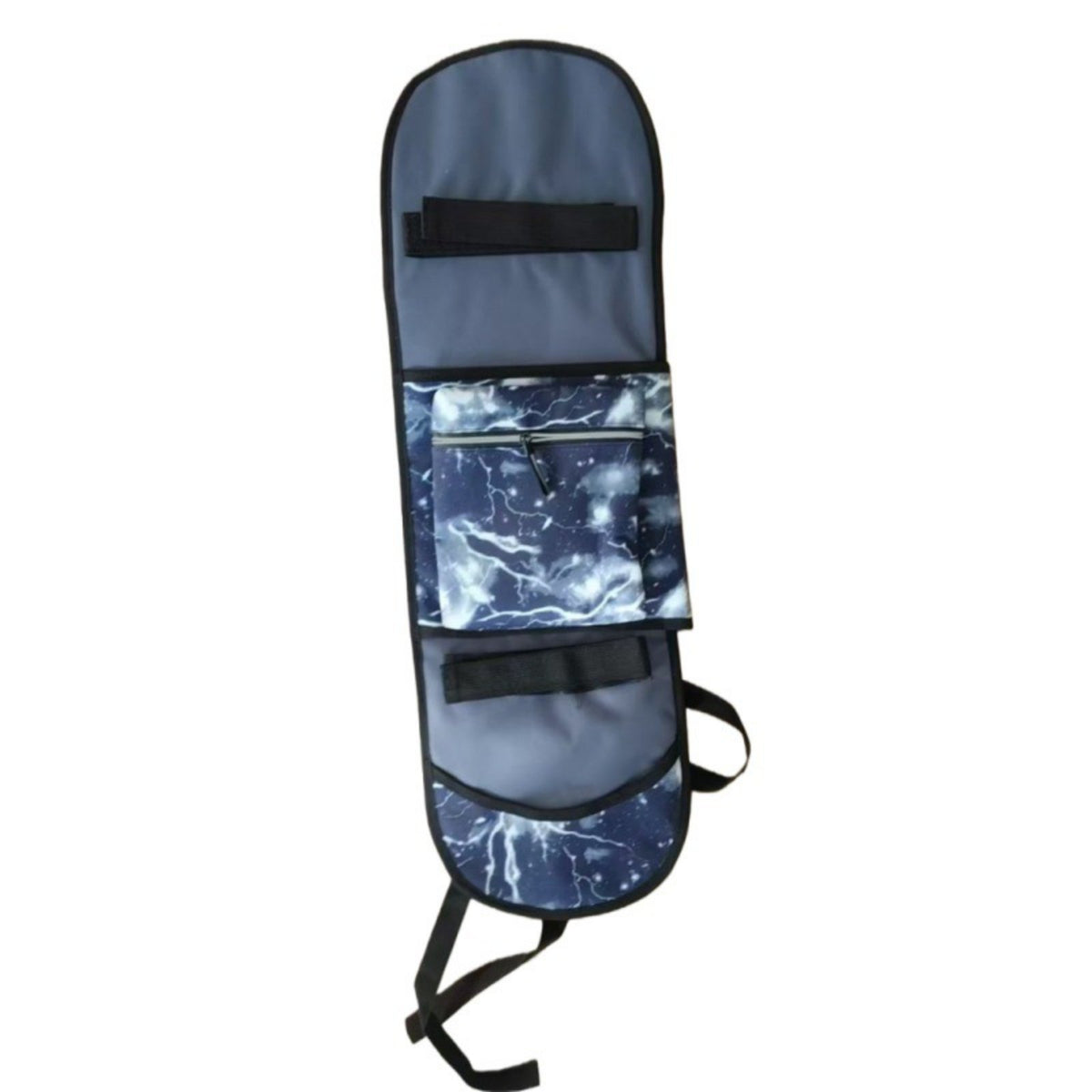 Skateboard Backpack Wear-Resistant Double Kick Skateboard Bag Lightweight Longboard Carrying Bag for Skateboarders