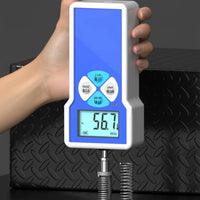 High Precision Digital Push Pull Gauge Peak Mode Digital Force Gauge Multi Unit Measurement Push Pull Force Tester Upper and Lower Limits for Technicians, Engineers, Factory Workers, Laboratory, Workshop
