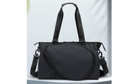 Large Capacity Badminton Racket Bag Shoulder Strap Badminton Bag Hand Carry Travel Duffel Multi-Use for Stretching