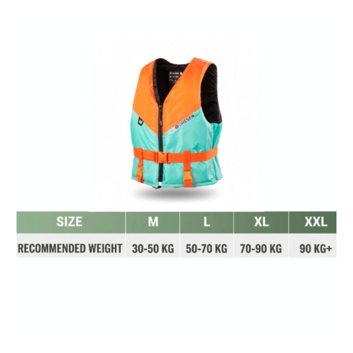 Padded Life Vest with Zipper High-Density Buoyancy Aid with Adjustable Belt Long-Lasting Life Jacket with Adjustable Straps Comfortable for Paddleboarding