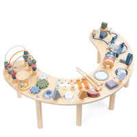 Montessori Wooden Busy Board for Toddlers