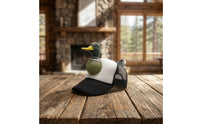 Mesh Back Duck Trucker Hat Breathable Cartoon Duck Hat Unique Novelty Cap Playful for Festivals