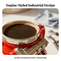 V8 Engine Mug Creative Gift V8 Car-Themed Mug Unique Design for Mechanics, Husbands, Workshop, Desk Decoration, Living Room