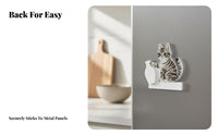Feline Whisker Holder 3D Printed Feline Whisker Keepsake Cute for Fridge