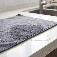 10-Pack 70cm x 30cm Microfibre Cloth and Large Cleaning Cloths, Thick 300 GSM Microfibre Towel, Quick-Dry Multi-Purpose Cleaning