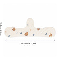 Absorbent Underarm Sweat Pad Washable Cotton Sweat Liner Breathable Clothing Insert Skin-Friendly