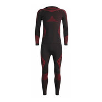 Ski Thermal Underwear Breathable Thermal Compression Set Multi-Directional Stretch Long Johns for Men