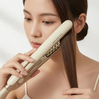 Scalp-Lifting Volumizing Iron Smooth Straightening Iron with Curved Plate Less Frizz Hair Straightener with Suspended Plate for Home