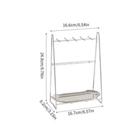 Jewelry Display Rack Modern Design Necklace Stand Tangle Tangle-Free
