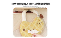 Space Saving Car Seat Back Tissue Bag Soft and Skin-Friendly Soft Car Tissue Holder Easy Reach for Drivers, Parents, Road Trips, Travel