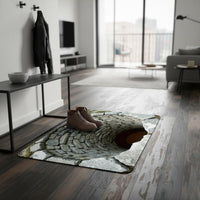 3D Optical Illusion Rug Stain Resistant Visual Effect Doormat Non-Slip Backing