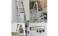 Compact Ladder Hook Lightweight Pail Hanger Space-Saving Ladder Hook with Deer Motif Easy to Install for Homeowners