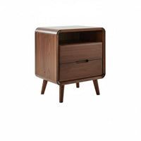 Modern Design 3-Drawer Nightstand Sturdy Frame 3-Drawer Storage Cabinet Multi-Functional Bedside Table Integrated Handles for Homeowners, Parents, Students, Office, Living Room, Hallway, Closet