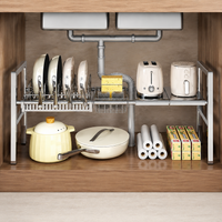 under-sink storage rack