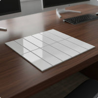 Three-Dimensional Wall Tile Sheet Easy Install Peel and Wall Tile Waterproof Peel and Backsplash for DIY Enthusiasts, Renters, Washroom, Laundry Room