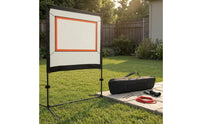 Metal Frame Portable Badminton Practice Net Ground Stakes Included Badminton Target Net