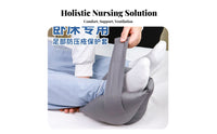 Soft Cushioning Heel Protector Boot Adjustable Strap Heel Protector Pillow Skin-Friendly for Elderly, Seniors, Home Care, Bed, Wheelchair