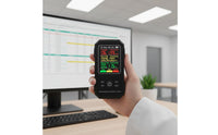 Colored Condition Levels Electromagnetic Radiation Tester Average and Maximum Mode Multi-Field EMF Meter Sound Alarm EMF Meter Data Hold