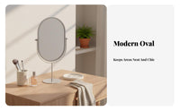 compliindividualstarystanding Makeup Mirror Stylish Design Vanity reachory small-sized for Bedroom