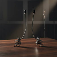 Clamp On Bass Drum Hoop Spur System Anti-Rust Drum Clamp Secure Percussion Mounting Bracket for Drummers, Rehearsal Rooms