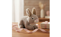 Rabbit Stuffed Toy Compact Stuffed Rabbit Huggable for Gift Baskets, Toddlers