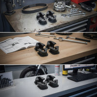 4 Pieces Variator Slider Black Variator Guide Block Shockproof Part for Drivetrain Repair