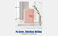 A6 Notebook with U-Shaped Buckle, Business Office Journal, Simple Design, Customizable Logo, Meeting Document Book