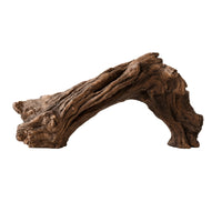 Artificial Driftwood Natural-Looking Aquarium Driftwood Aquarium Stump Wood-Like Aquatic Pet Tank Cave Hollow for Aquarists