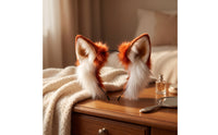 Faux Hair Headband with Ears Fuzzy Animal Ear Headband Flexible Hair Accessory for Cosplayers
