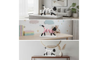 Cat Figurine Abstract Cat Statue Modern Tabletop Ornament for Art Lovers