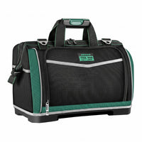 Waterproof Heavy-Duty Tool Bag Wear-Resistant Zippered Tool Bag Reinforced Base Large Capacity Multiple Pockets