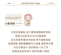 卫生间门后薄柜置物架浴室厕所落地窄款小推车薄窄抽拉柜窄收纳柜 窄款，3层奶油色，送挂钩 1套